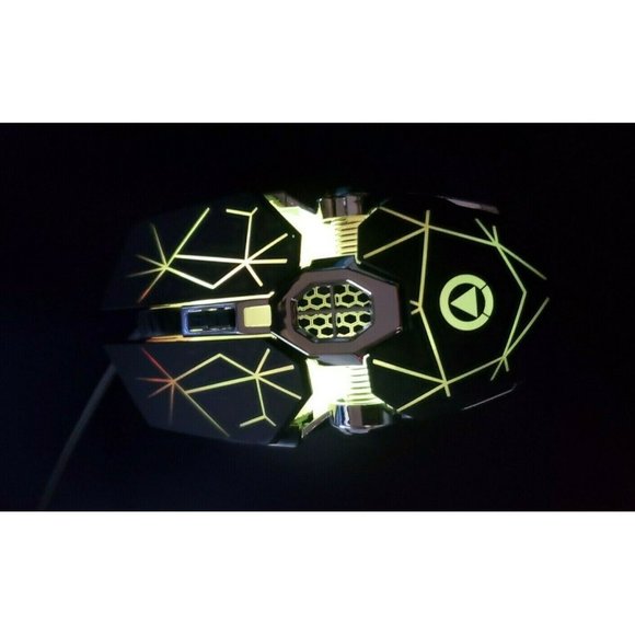 Gaming Mouse Wired Silent Mouse Multiple Colored LED Backlight Light Up 1600DPI - Picture 10 of 12